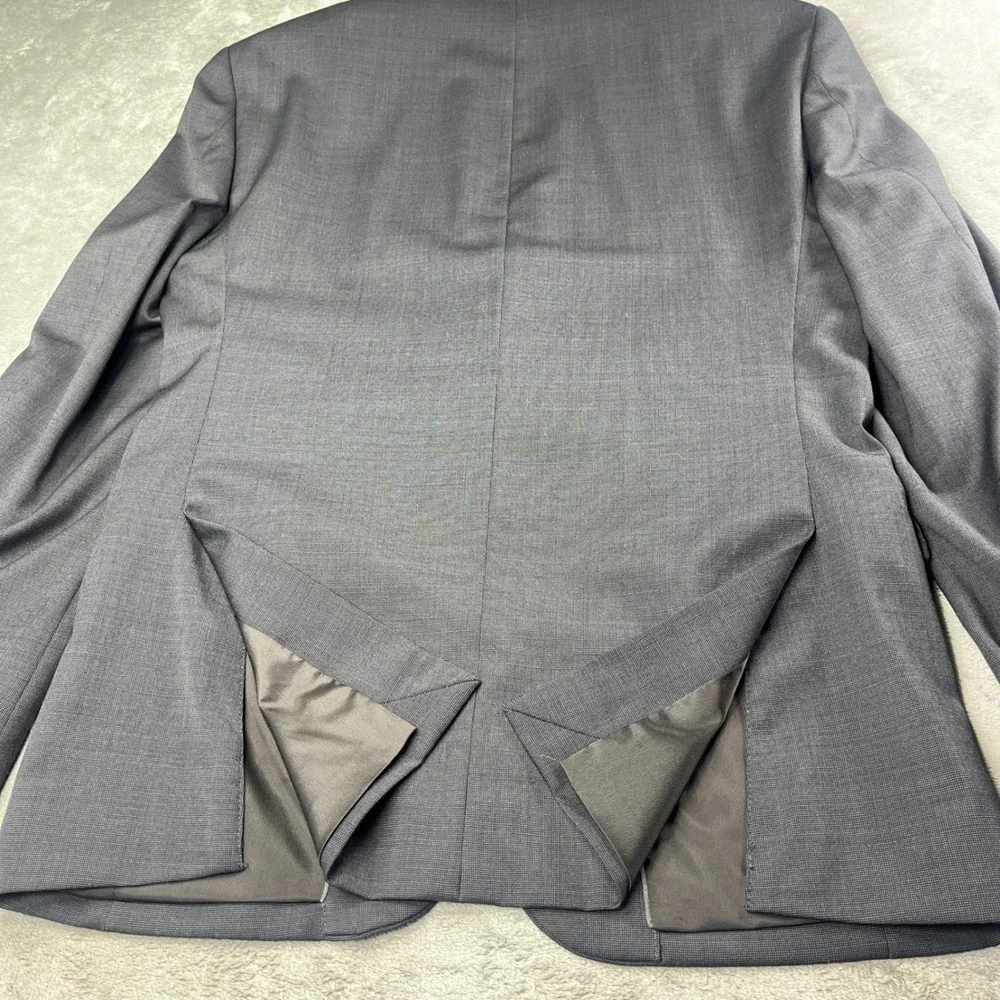 JOS.A. Bank Traveler Travel Tech‎ Slim Fit Gray Wool Blend Blazer 38 Short